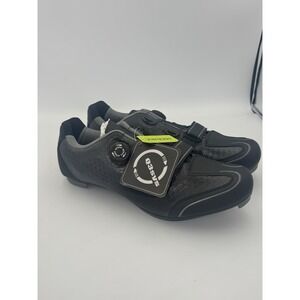 MEbike Men's Cycling Shoes US 11 EU 45 Road Bike SPD-SL/SPD Compatible Black